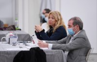 Pressekonferenz im Impfzentrum Paul Horn Arena Tuebingen