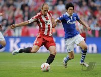 Fussball 1. Bundesliga 10/11: FC Bayern Muenchen - FC Schalke 04