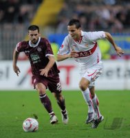 Fussball 1. Bundesliga  Saison 2010/2011:  1. FC Kaiserslautern - VfB Stuttgart