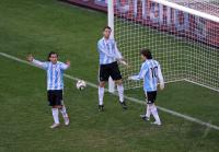 FUSSBALL WM 2010, VIERTELFINALE: ARGENTINIEN - DEUTSCHLAND