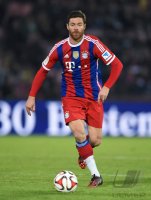 FUSSBALL 1. Bundesliga 2014/2015:  Xabi Alonso (FC Bayern Muenchen)