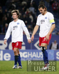 Fussball 1. Bundesliga: Hamburg - Schalke, HSV enttaescht