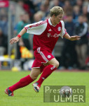 FUSSBALL  FC Bayern Muenchen Bastian Schweinsteiger (FCB) am Ball
