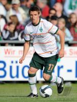 FUSSBALL 1. BUNDESLIGA: Werder, HUSEJINOVIC Einzelaktion