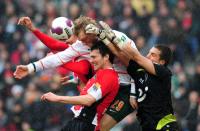 FUSSBALL, 1. BUNDESLIGA, 22. Spieltag: Hannover - Bremen