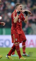 FUSSBALL DFB POKAL  Saison 2012/2013:  Bastian Schweinsteiger (FC Bayern Muenchen)