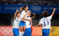 FUSSBALL  Olympia 2008   Viertelfinale  Frauen   China - Japan