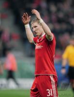 FUSSBALL  International CHL 09/10:   FC Bayern  Muenchen - Olympique Lyon