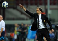 Fussball Champions League  Saison 2010/2011:  Trainer Massimilliano Allegri (AC Mailand)