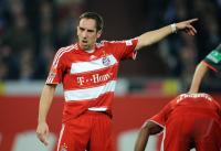 FUSSBALL 1. BUNDESLIGA: Bayern: RIBERY