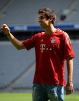 Fussball 1. Bundesliga, Saison 2012/2013:  Pressekonferenz mit  Javi Martinez