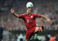 Fussball CHL  Saison 2011/2012:  FC Bayern Muenchen - Manchester City