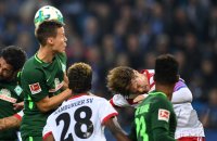 Fussball Bundesliga Saison 17/18: Hamburger SV - SV Werder Bremen