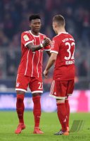 Fussball  1.Bundesliga   Saison 17/18: FC Bayern Muenchen - FC Schalke 04