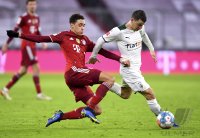 Fussball 1. Bundesliga Saison 21/22: FC Bayern Muenchen - Borussia Moenchengladbach