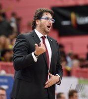 Basketball 1. Bundesliga 14/15 Hauptrunde:  Walter Tigers Tuebingen - Brose Baskets Bamberg