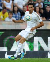 Fussball International, Testspiel: Real Madrid, ARBELOA am Ball