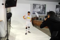 Fussball 1. Bundesliga, Saison 2011/2012: Matthias Zimmermann posiert im exklusiven Fotoshooting