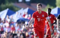 Fussball 1. Bundesliga 19/20 Testspiel: Robert Lewandowski (FC Bayern Muenchen)