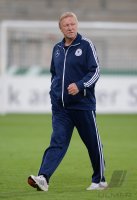 Fussball International  U 21 Laenderspiel: Trainer Horst Hrubesch (Deutschland)