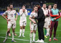 FUSSBALL CHAMPIONS LEAGUE SAISON 24/25
Viertelfinal Rueckspiel, Inter Mailand - FC Bayern Muenchen