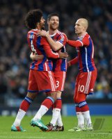 Fussball CHL  Saison 2014/2015: JUBEL FC Bayern Muenchen