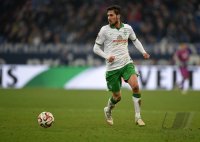 Fussball, 1. Bundesliga  Saison 2014/2015: FC Schalke 04 - SV Werder Bremen