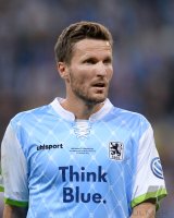 Fussball DFB Pokal 2. Runde 13/14 : Benjamin Lauth (1860 Muenchen)