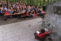 Gutenachtgeschicht unterwegsBesichtigung der Werkstatt der Schoenbuchbahn;