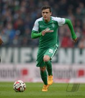 Fussball, 1. Bundesliga  Saison 2014/2015: SV Werder Bremen - Borussia Moenchengladbach