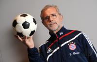 Fussball 1. Bundesliga : Gerd Mueller mit Thomas Mueller , FC Bayern Muenchen