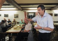 CDU Weinbesen in der Alten Welt in Rottenburg am Tag der Deutschen Einheit