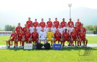 Fussball 1. Bundesliga Saison   2011/2012 : TEAMFOTO FC Bayern Muenchen