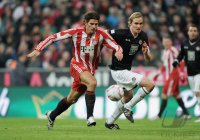 Fussball 1. Bundesliga  Saison 2010/2011: FC Bayern Muenchen  - 1. FC Kaiserslautern