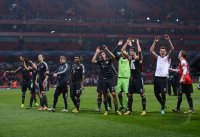 FUSSBALL INTERNATIONAL CHL ACHTELFINALE 12/13:  FC Arsenal London - FC Bayern Muenchen