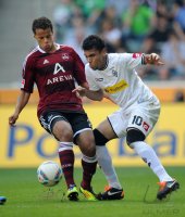 Fussball 1. Bundesliga, Saison 2011/2012: Moenchengladbach - Nuernberg