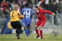 Fussball 1. Bundesliga: Bayern - Schalke, jubel KAHN, DEMICHELIS
