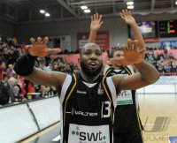 Basketball 1. Bundesliga  11/12:  Walter Tigers Tuebingen - ENBW Ludwigsburg
