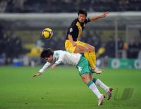 Fussball DFB Pokal  Achtelfinale 08/09   Borussia Dortmund - Werder Bremen