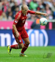 Fussball 1. Bundesliga, Saison 2011/2012:  Arjen Robben (FC Bayern Muenchen)