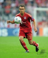 Fussball CHL  Saison 2011/2012: Rafinha (FC Bayern Muenchen)