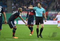 Fussball  DFB Pokal  2. Runde  Saison 17/18: RB Leipzig - FC Bayern Muenchen