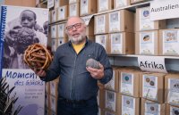 Ballsammler Hans-Martin Haist (Freudenstadt)