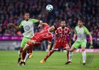 Fussball 1. Bundesliga Saison 17/18: FC Bayern Muenchen - VfL Wolfsburg