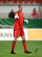 Fussball International  U 21 Laenderspiel: Torwart Kevin Trapp (Deutschland)