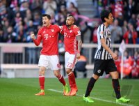 Fussball 1. Bundesliga Saison 2016/2017: FC Bayern Muenchen - Eintracht Frankfurt
