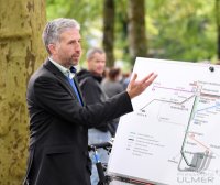 Bundestagswahl 2021 in Tuebingen: Tuebinger Oberbuergermeister Boris Palmer (Die Gruenen)