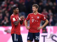 Fussball 1. Bundesliga Saison 18/19: FC Bayern Muenchen - FC Augsburg