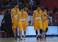 Basketball 1. Bundesliga 15/16 Hauptrunde: Walter Tigers Tuebingen - FRAPORT SKYLINERS Frankfurt