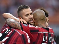 Fussball International Serie A 14/15:  JUBEL Jeremy Menez (AC Mailand)